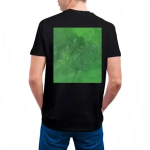 Men Green Jasper I Cotton Crew Neck T-Shirt