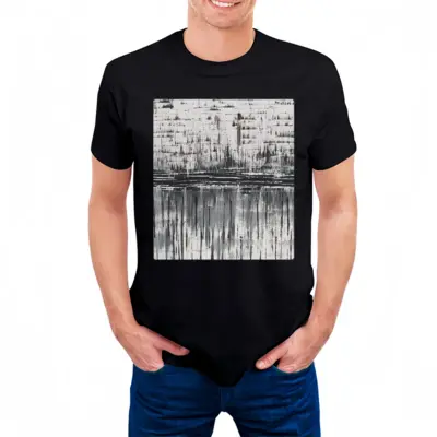 Men Denki Cotton Crew Neck T-Shirt