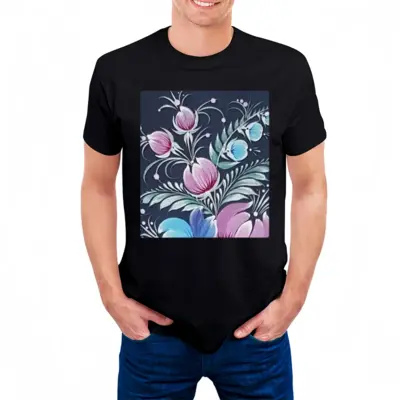 Men Night Pleasure Cotton Crew Neck T-Shirt