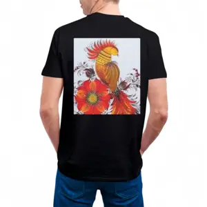 Men Firebird Cotton Crew Neck T-Shirt