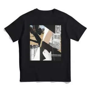 Men The Road To Space Cotton Crew Neck T-Shirt