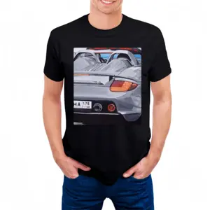 Men Carrera Gt Cotton Crew Neck T-Shirt