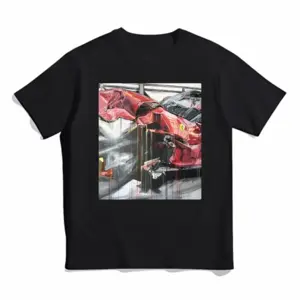 Men Berlinetta Crash Cotton Crew Neck T-Shirt