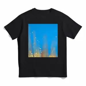 Men Gold Reef Cotton Crew Neck T-Shirt