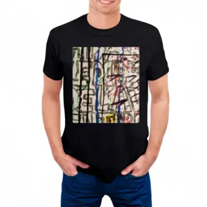 Men Hijack Q Cotton Crew Neck T-Shirt