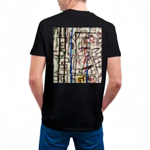 Men Hijack Q Cotton Crew Neck T-Shirt