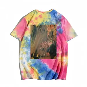 Men Bronze Abstraction Tie Dye T-Shirt