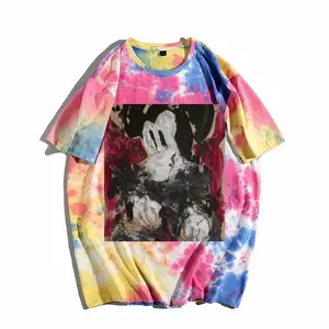 Men Tanked Mickey Mouse Tie Dye T-Shirt