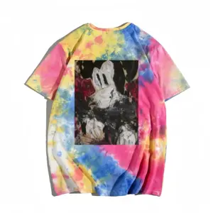 Men Tanked Mickey Mouse Tie Dye T-Shirt