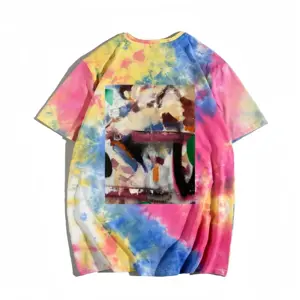 Men Milk Tie Dye T-Shirt