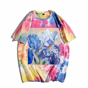 Men Irises Tie Dye T-Shirt