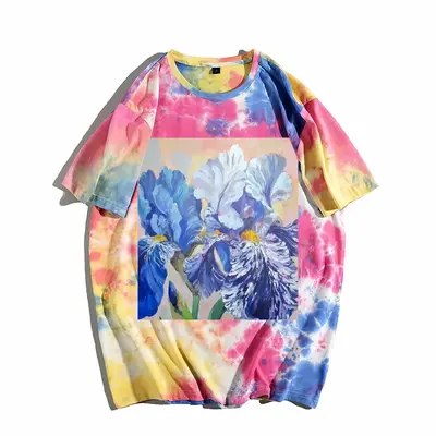 Men Irises Tie Dye T-Shirt