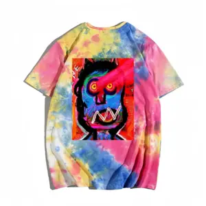 Men Affiche Collector 4 Tie Dye T-Shirt