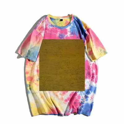 Men Brushed Medallion Tie Dye T-Shirt