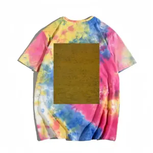 Men Brushed Medallion Tie Dye T-Shirt