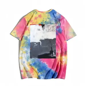 Men The Last Days Tie Dye T-Shirt