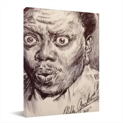 Bernie Mac Portrait Canvas Decorative Painting (Multi-Size, Vertical)