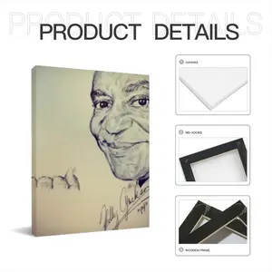 Bill Cosby Portrait Canvas Decorative Painting (Multi-Size, Vertical)