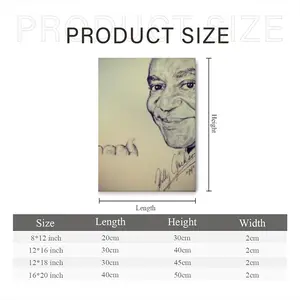 Bill Cosby Portrait Canvas Decorative Painting (Multi-Size, Vertical)