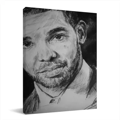 Aubrey Drake Graham Portrait Canvas Decorative Painting (Multi-Size, Vertical)