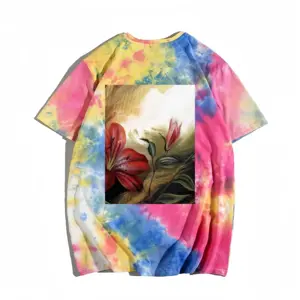 Men Crimson Fragrance Tie Dye T-Shirt