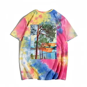 Men Deep Breath Tie Dye T-Shirt