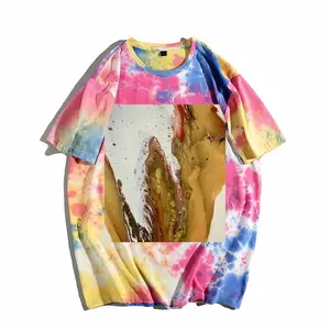 Men Gold Poppy Tie Dye T-Shirt