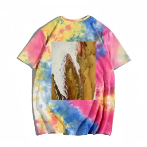 Men Gold Poppy Tie Dye T-Shirt