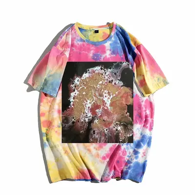 Men Hydrangea Gold Tie Dye T-Shirt