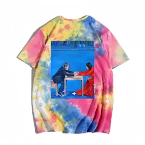 Men True Story Marina Abramovich And Ulay Tie Dye T-Shirt