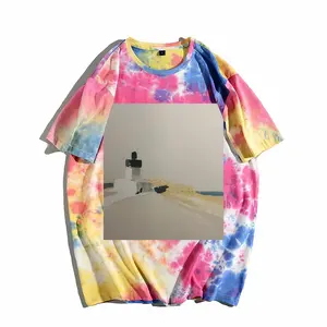 Men Gacholle Lighthouse Tie Dye T-Shirt