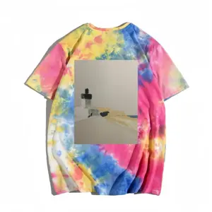 Men Gacholle Lighthouse Tie Dye T-Shirt