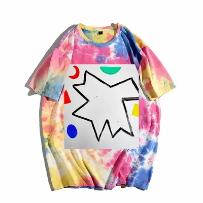 Men Bird Tie Dye T-Shirt