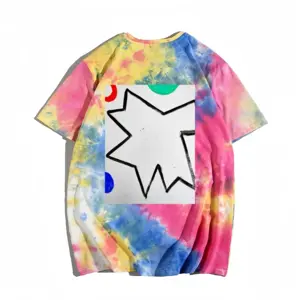 Men Bird Tie Dye T-Shirt