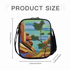 Calanque Near Toulon Mediterranean Cove Insulated Bag