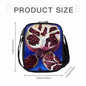 Pomegranates Part 1(Blue) Insulated Bag