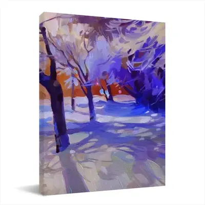 At Midnight In January Canvas Decorative Painting (Multi-Size, Vertical)