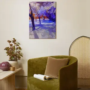 At Midnight In January Canvas Decorative Painting (Multi-Size, Vertical)