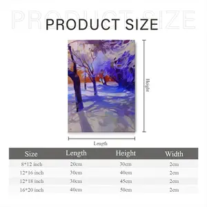 At Midnight In January Canvas Decorative Painting (Multi-Size, Vertical)