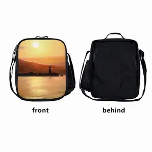 Gold Sea Sunset Insulated Bag