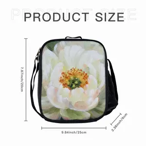 White Peony Insulated Bag