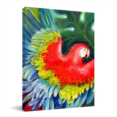 Return To Freedom Arabian Parrot Canvas Decorative Painting (Multi-Size, Vertical)