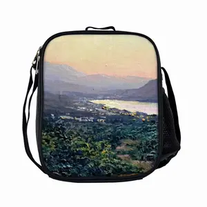 Sunset In Crete Greece Insulated Bag