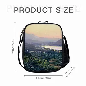 Sunset In Crete Greece Insulated Bag