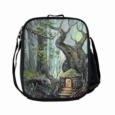 Elf House In A Fantasy Forest Insulated Bag