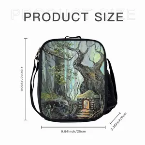 Elf House In A Fantasy Forest Insulated Bag