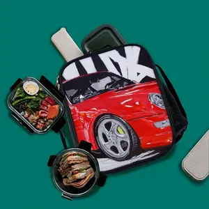 Porsche Turbo Red Insulated Bag