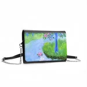 Floating Down The River On A Sunny Afternoon Multifunctional Shoulder Bag