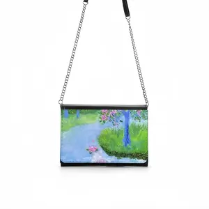 Floating Down The River On A Sunny Afternoon Multifunctional Shoulder Bag