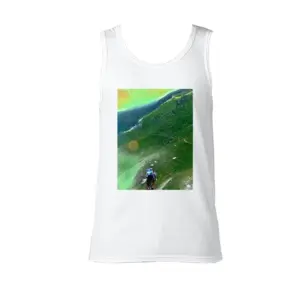 Men Biking In Hell Cotton Sleeveless Vest